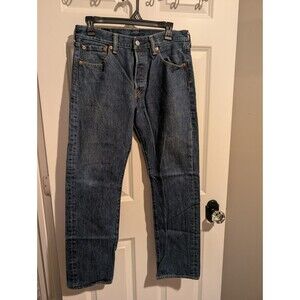 Vintage Levis 501 XX Adult VTG Dark Blue Wash Jeans 30X30 Button Fly